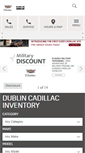 Mobile Screenshot of dublincadillac.com